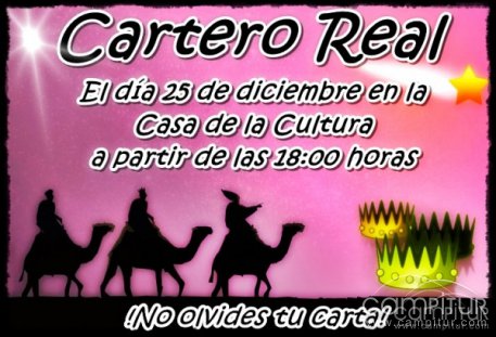 El Cartero Real visita Guadalcanal   